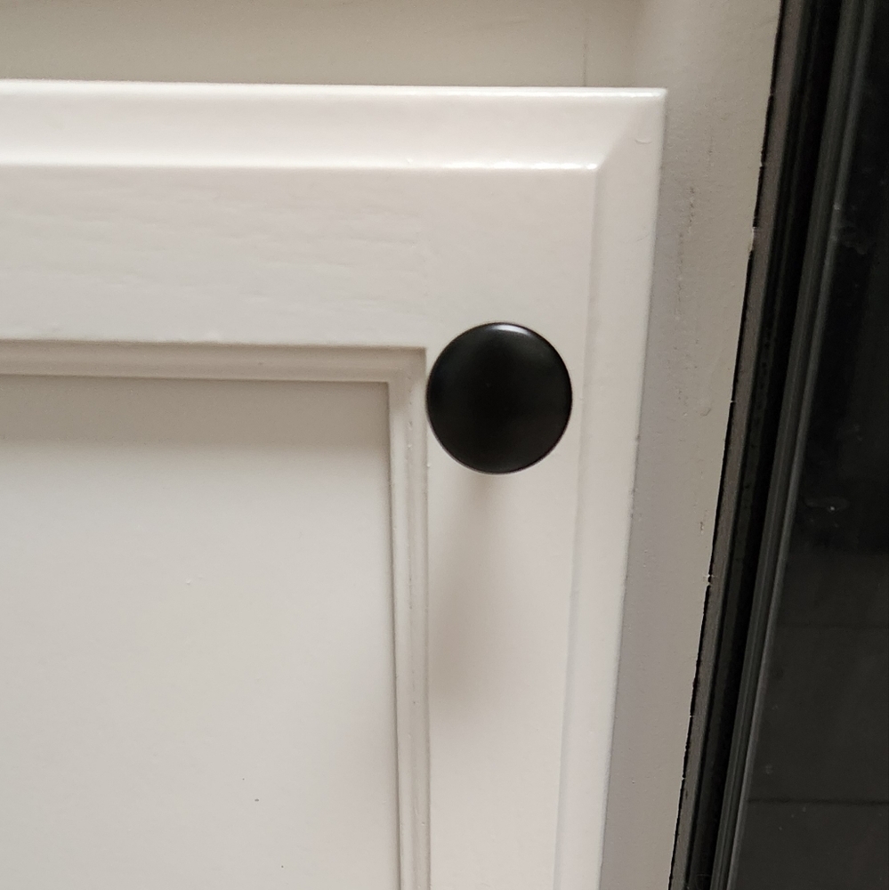 Classic round cabinet knob set of 4